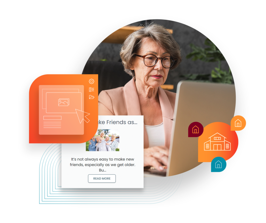 senior living sales collateral management