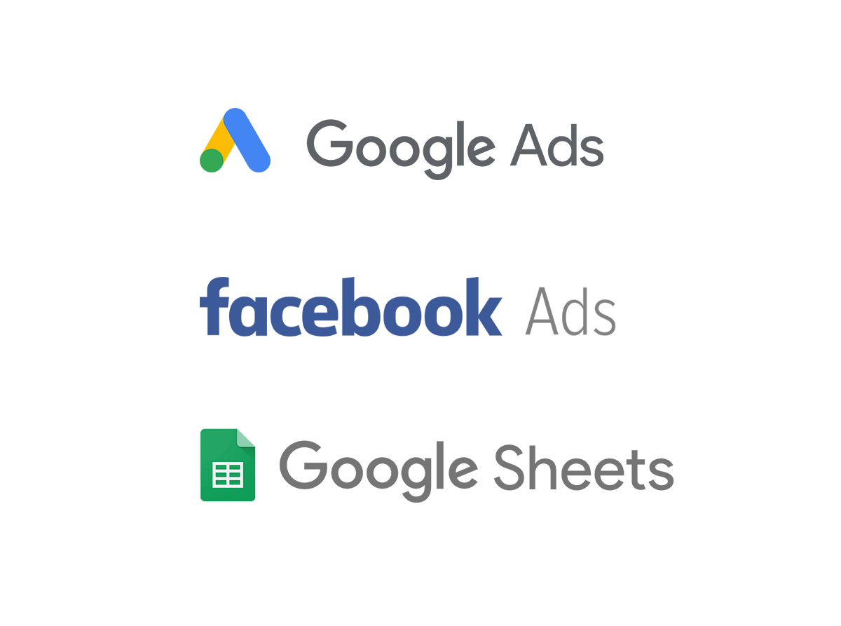 ActiveDEMAND Agency Reporter integrates with Facebook Ads, Google Ads, and Google Analytics