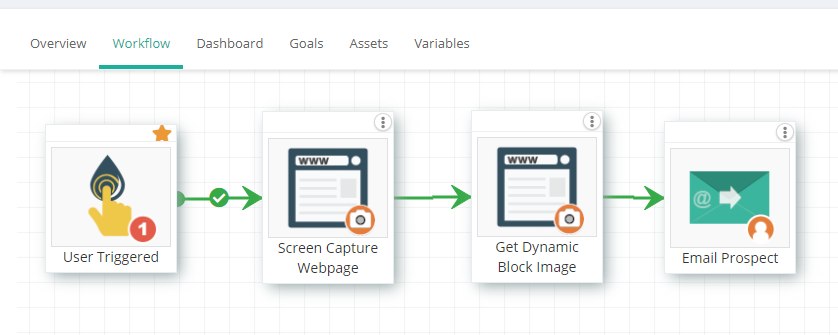 screen capture dynamic block workflow